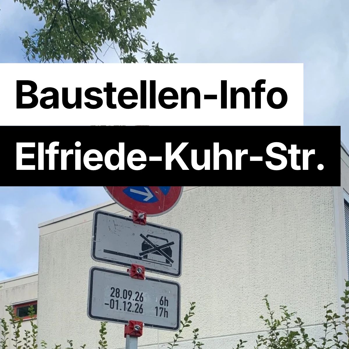 Abriss l�uft, LKWs fahren durchs Frauenviertel